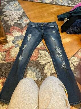 ariya jeans size 7/8